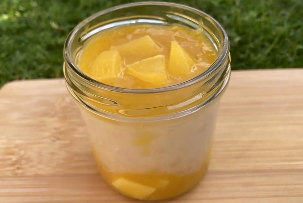 Tapiokový dezert mangový 1